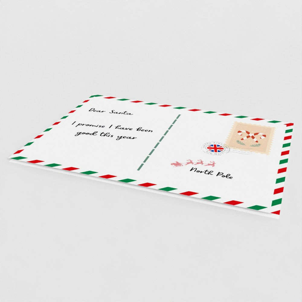 Letter to Santa Christmas Card